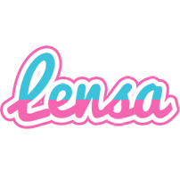 Lensa woman logo