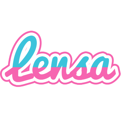 Lensa woman logo