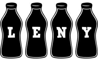 Leny bottle logo