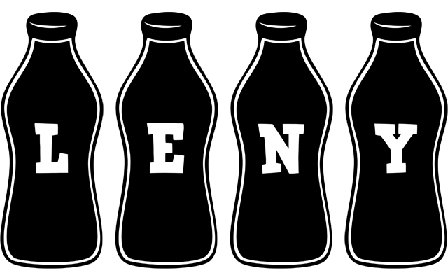 Leny bottle logo