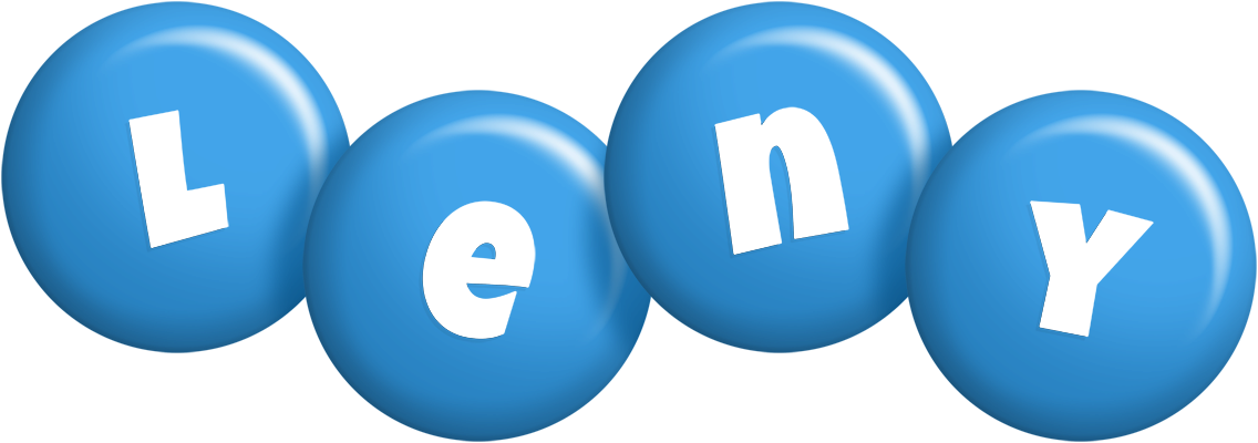 Leny candy-blue logo