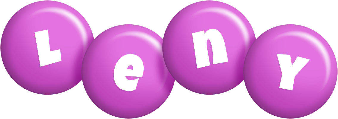 Leny candy-purple logo