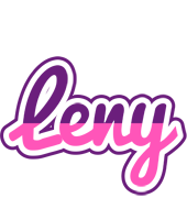 Leny cheerful logo