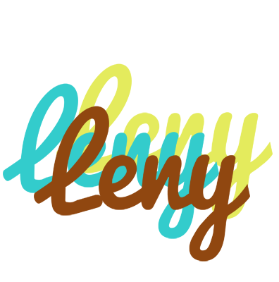 Leny cupcake logo