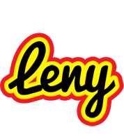 Leny flaming logo