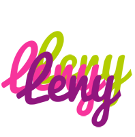 Leny flowers logo