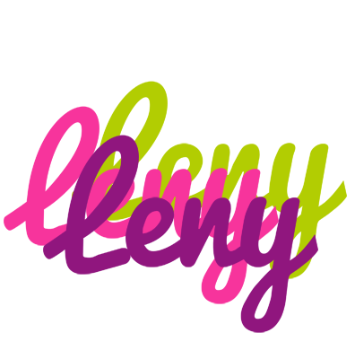 Leny flowers logo