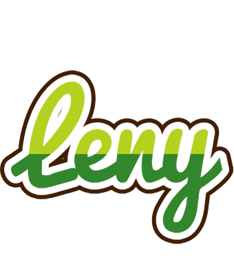 Leny golfing logo