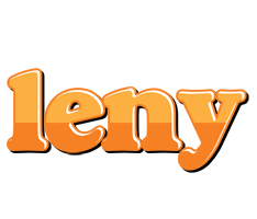 Leny orange logo