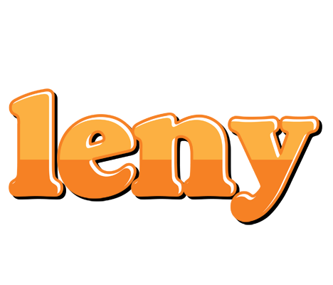 Leny orange logo