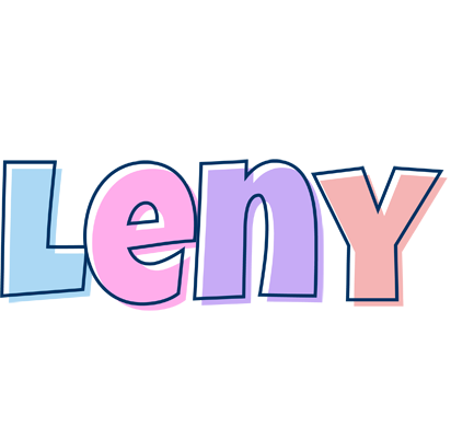 Leny pastel logo