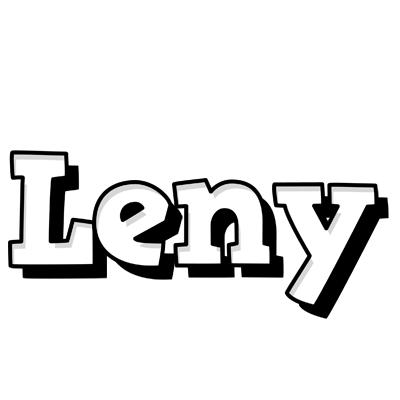 Leny snowing logo