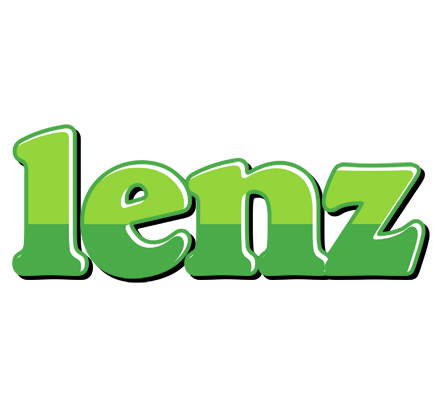 Lenz apple logo