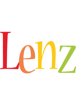 Lenz birthday logo