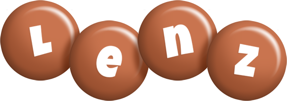 Lenz candy-brown logo