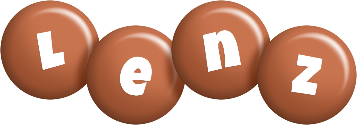 Lenz candy-brown logo