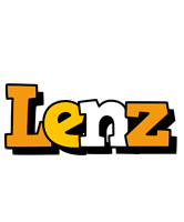 Lenz cartoon logo