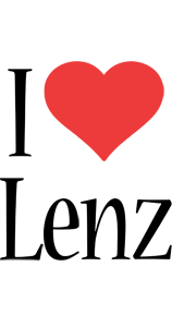 Lenz i-love logo