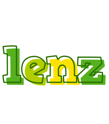 Lenz juice logo