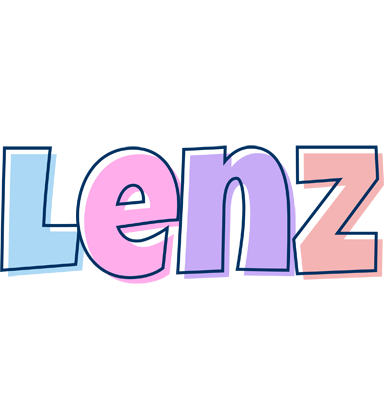 Lenz pastel logo