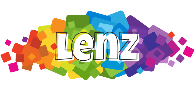 Lenz pixels logo