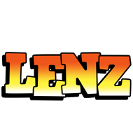 Lenz sunset logo