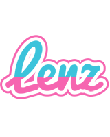 Lenz woman logo