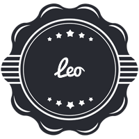 Leo badge logo