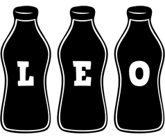 Leo bottle logo