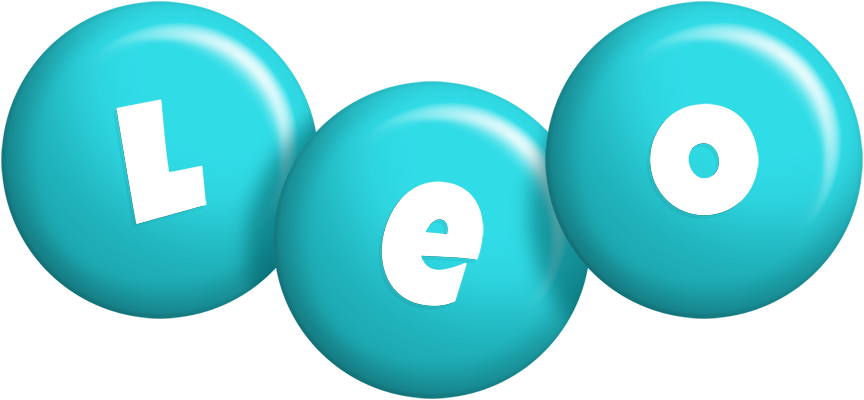 Leo candy-azur logo