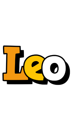 Leo cartoon logo