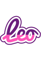 Leo cheerful logo