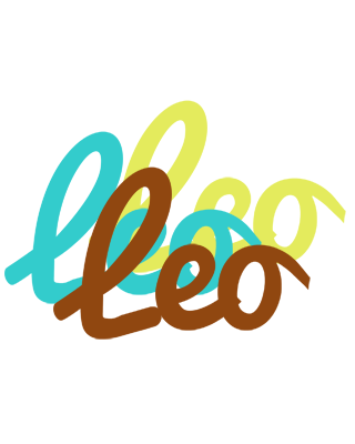 Leo cupcake logo