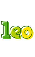 Leo juice logo