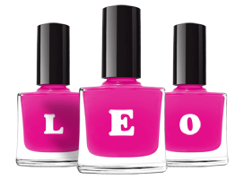 Leo nails logo