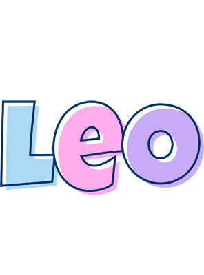 Leo pastel logo