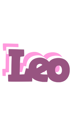 Leo relaxing logo
