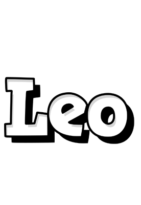 Leo snowing logo