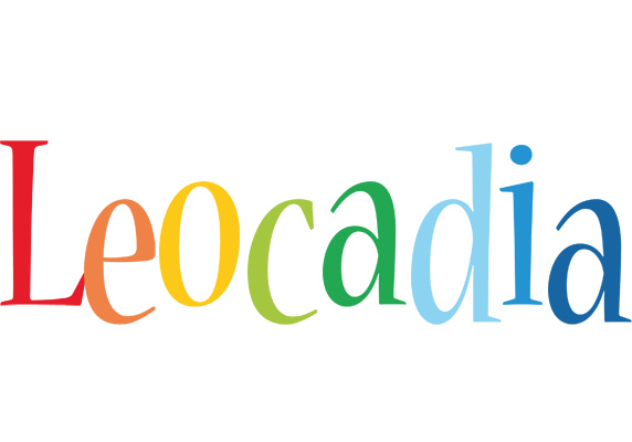 Leocadia birthday logo