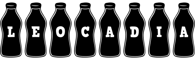 Leocadia bottle logo