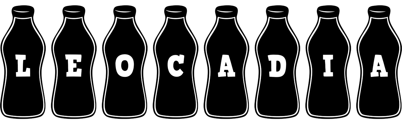 Leocadia bottle logo