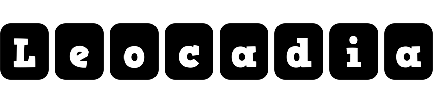 Leocadia box logo