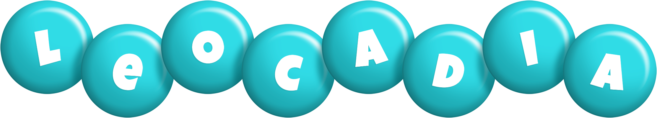 Leocadia candy-azur logo