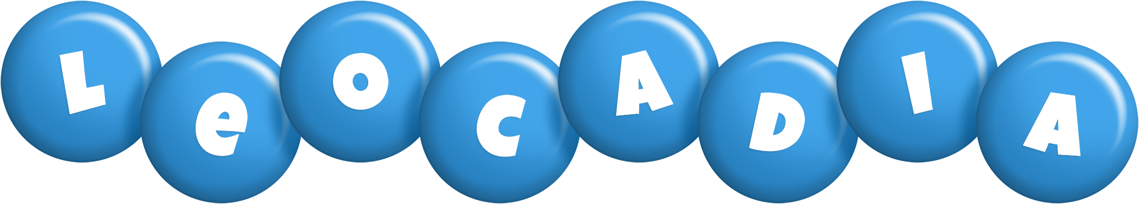 Leocadia candy-blue logo