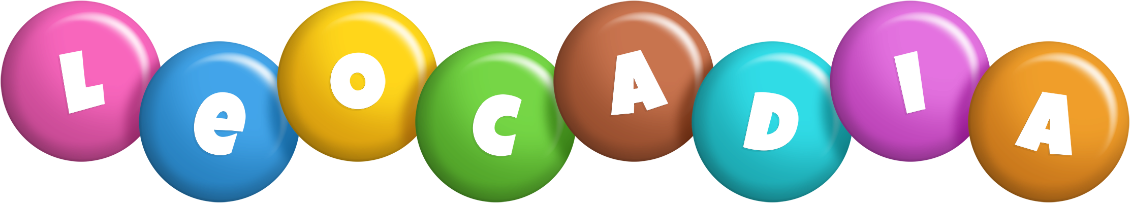 Leocadia candy logo