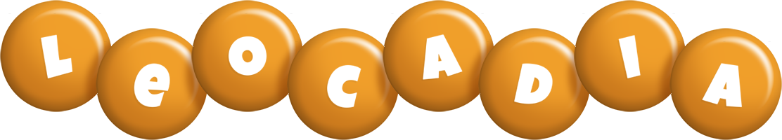 Leocadia candy-orange logo