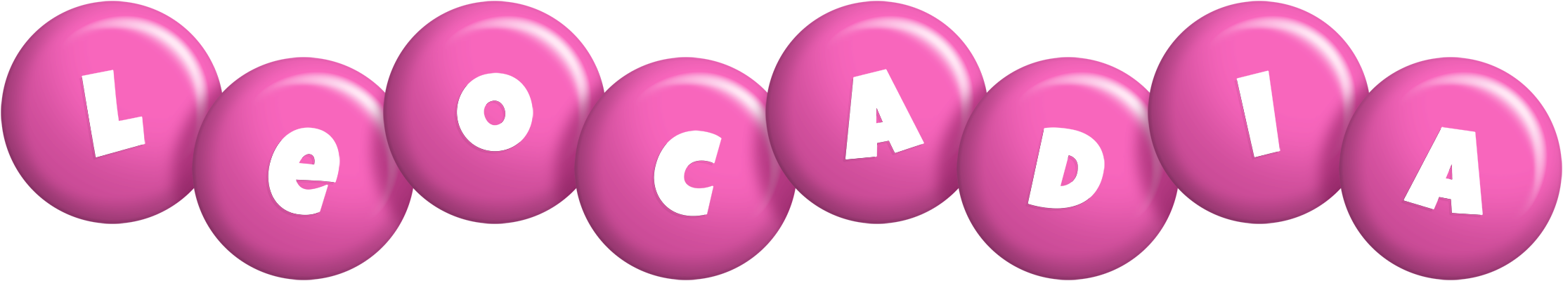 Leocadia candy-pink logo