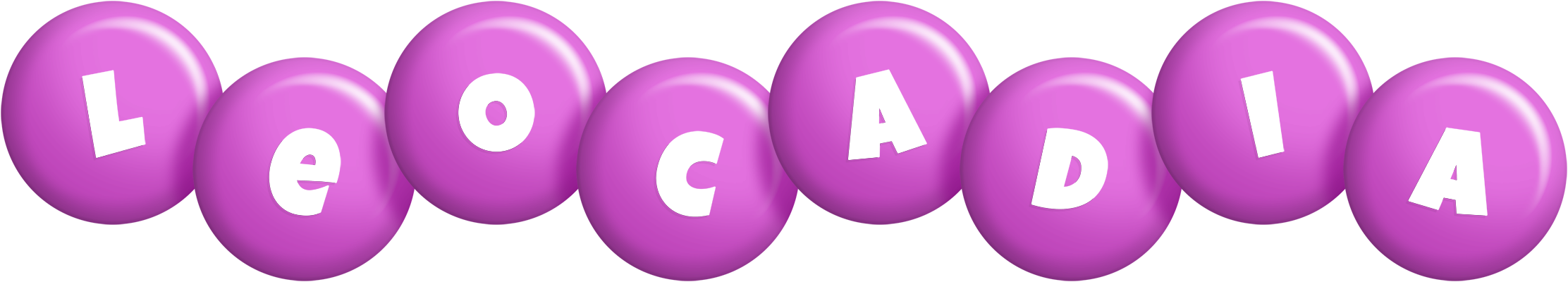 Leocadia candy-purple logo