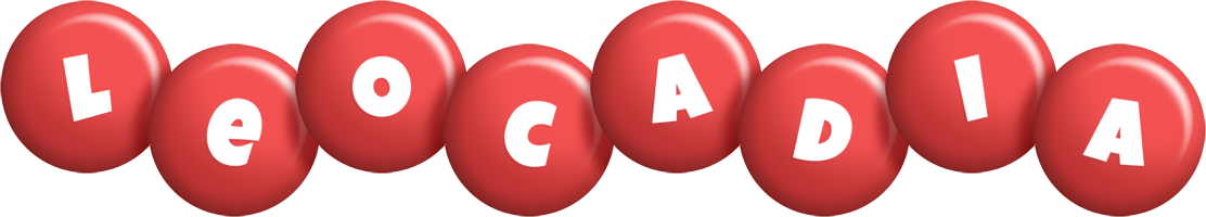 Leocadia candy-red logo
