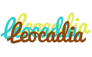 Leocadia cupcake logo